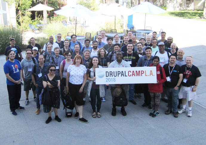 DrupalCamp LA 2018 Group photo